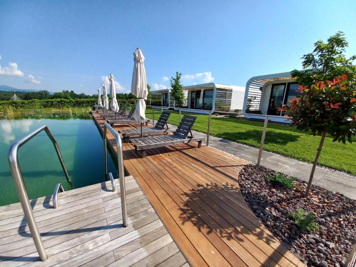 Glamping Malerič Hotel Dragatus Bagian luar foto