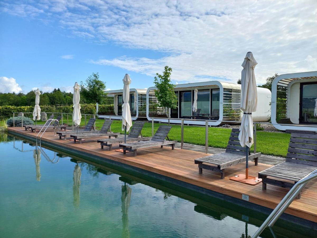 Glamping Malerič Hotel Dragatus Bagian luar foto