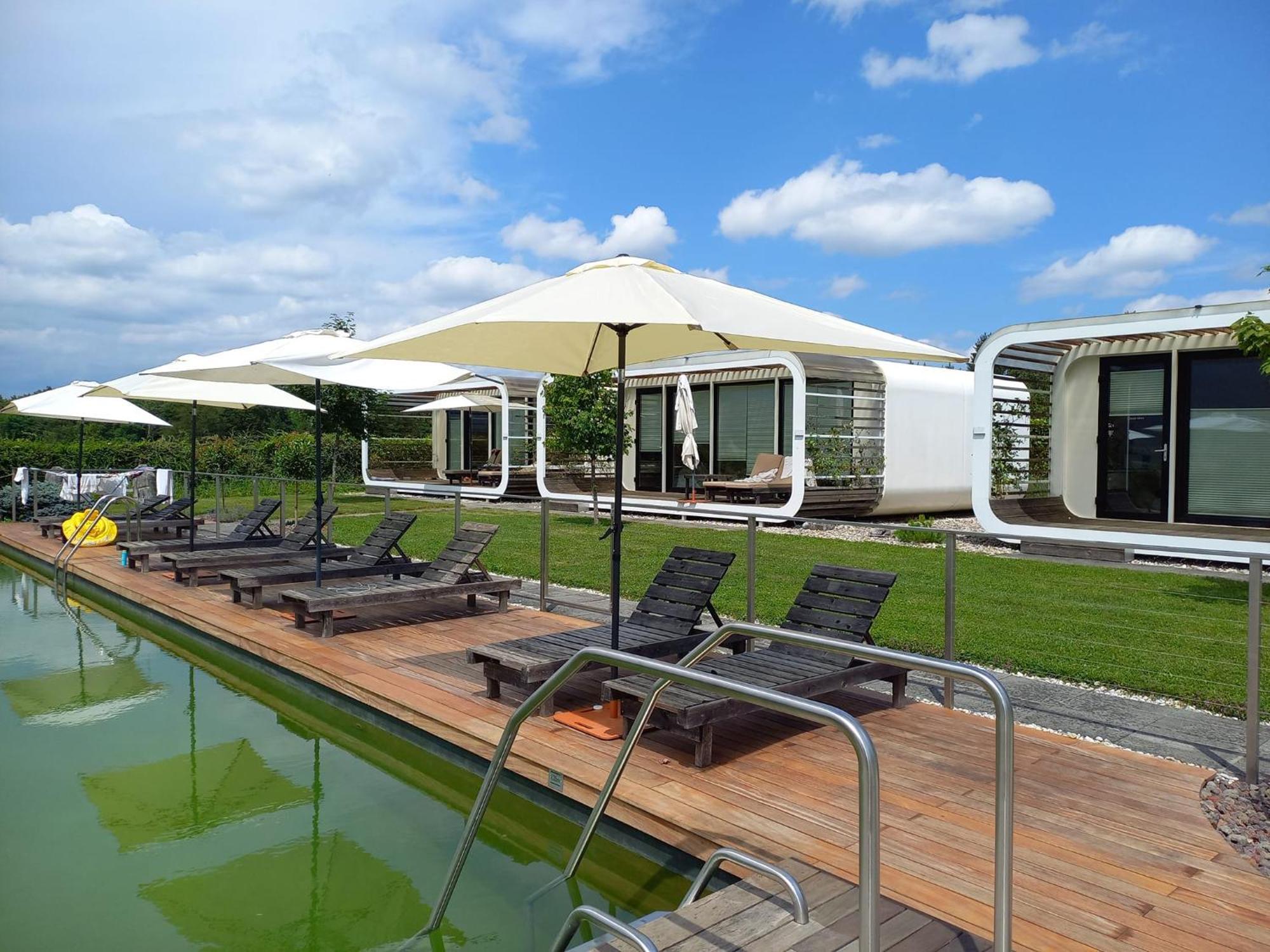 Glamping Malerič Hotel Dragatus Bagian luar foto